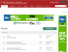 Tablet Screenshot of fillarikeskustelu.com